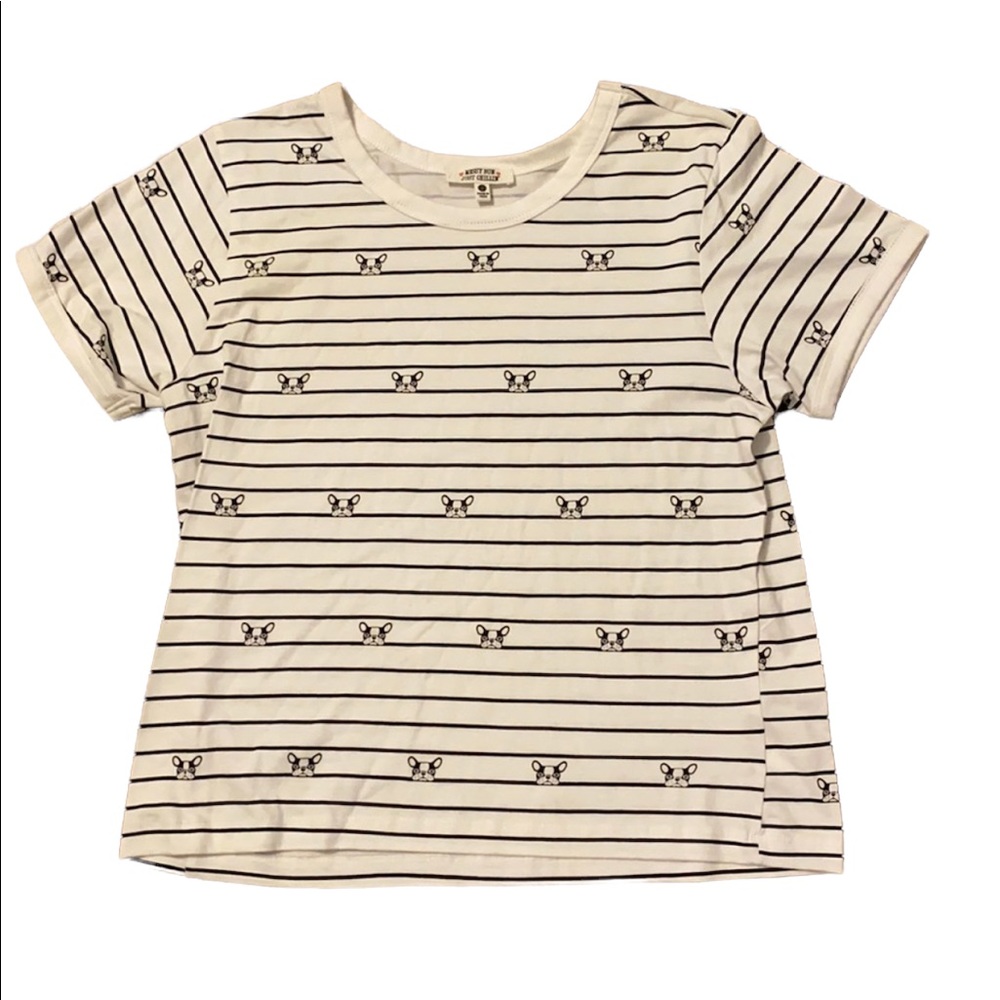 French Bulldog graphic T-shirt